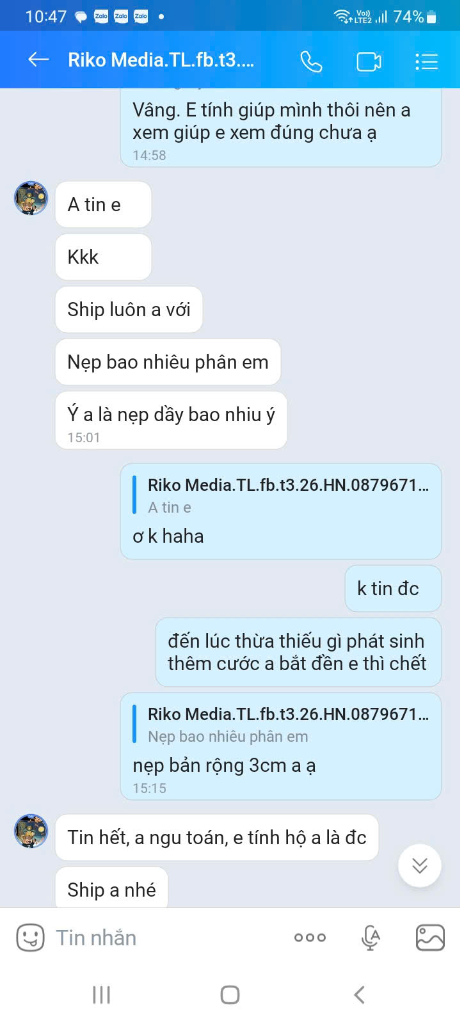 Phản hồi khách hàng 8