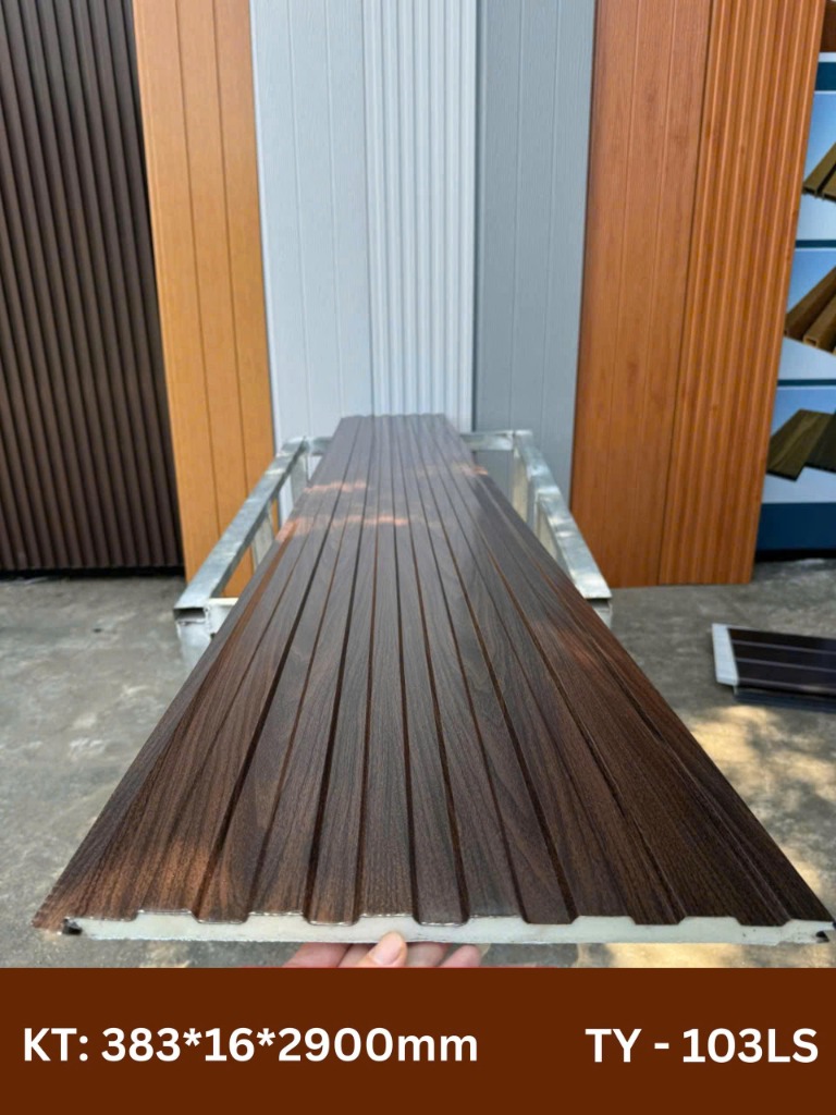 Panel TY-103LS Nâu Gỗ Sọc