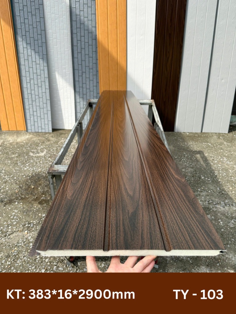 Panel TY-103 Nâu Gỗ